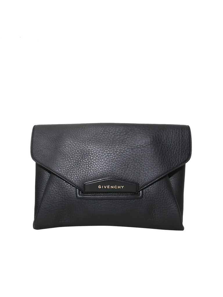 givenchy leather clutch