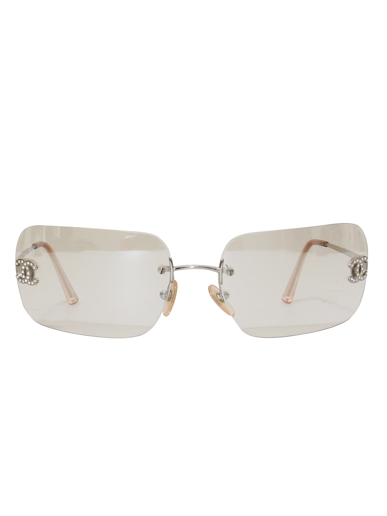 Chanel Vintage Orange Rimless Sunglasses – Dina C's Fab and Funky  Consignment Boutique