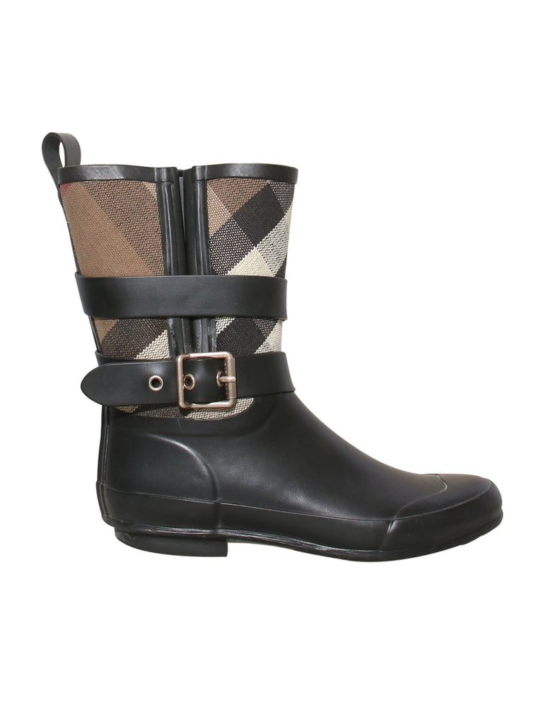 Pre-owned Burberry Holloway Rain Boots 