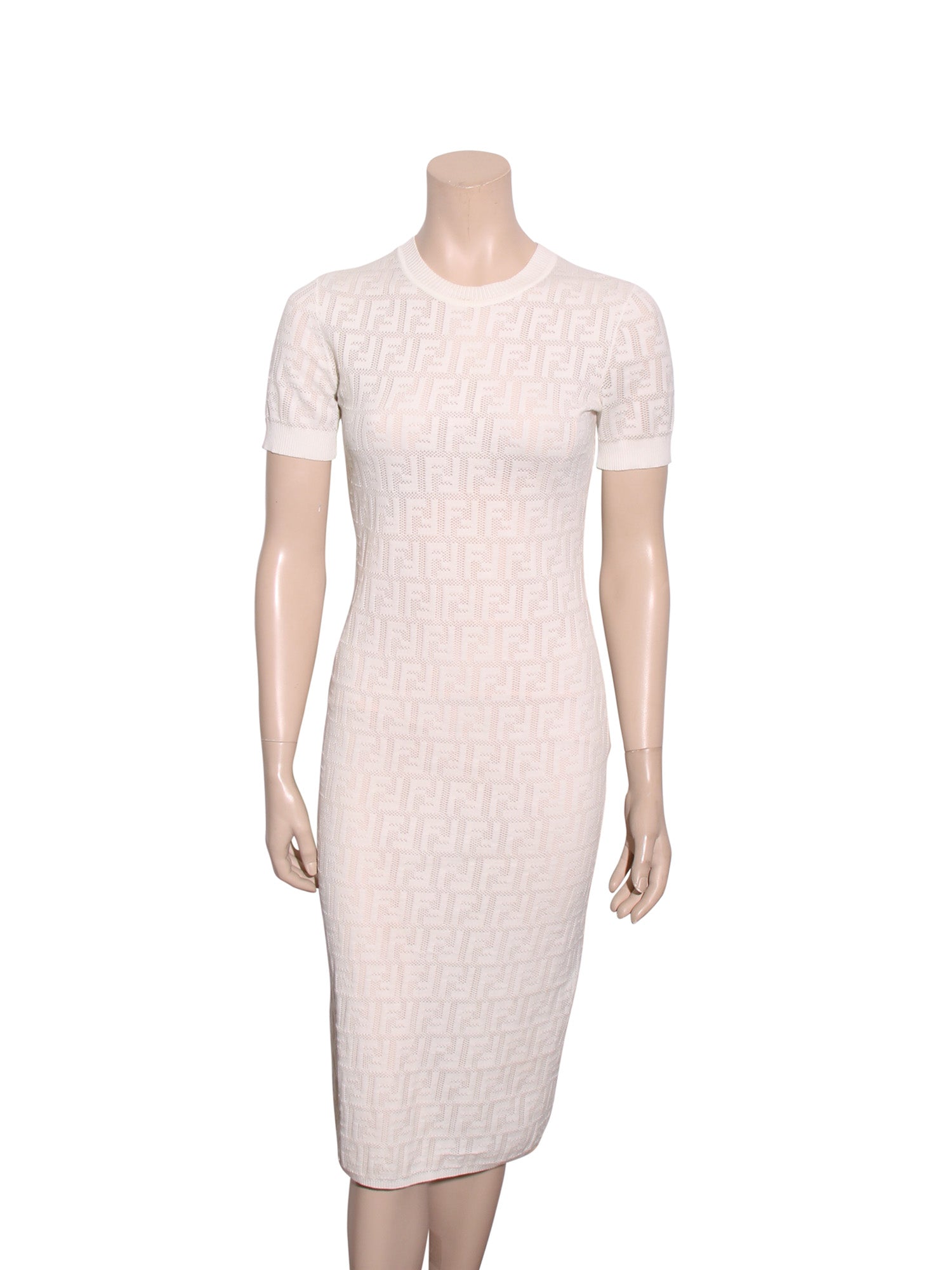 Pre-owned Fendi Knit FF Dress – Sabrina's Closet