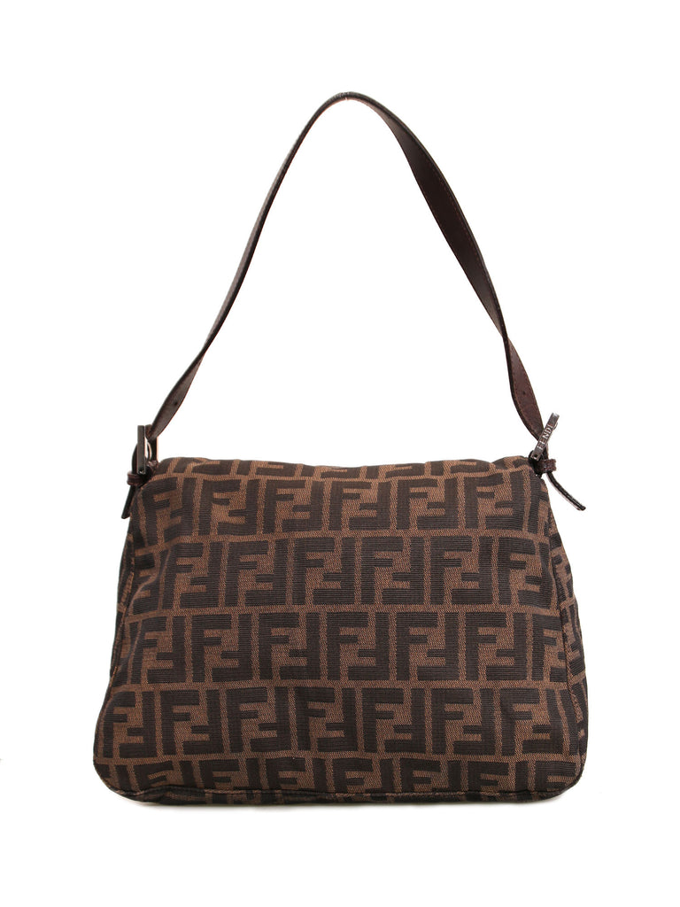 Pre-owned Fendi Zucca Mama Forever Shoulder Bag – Sabrina's Closet