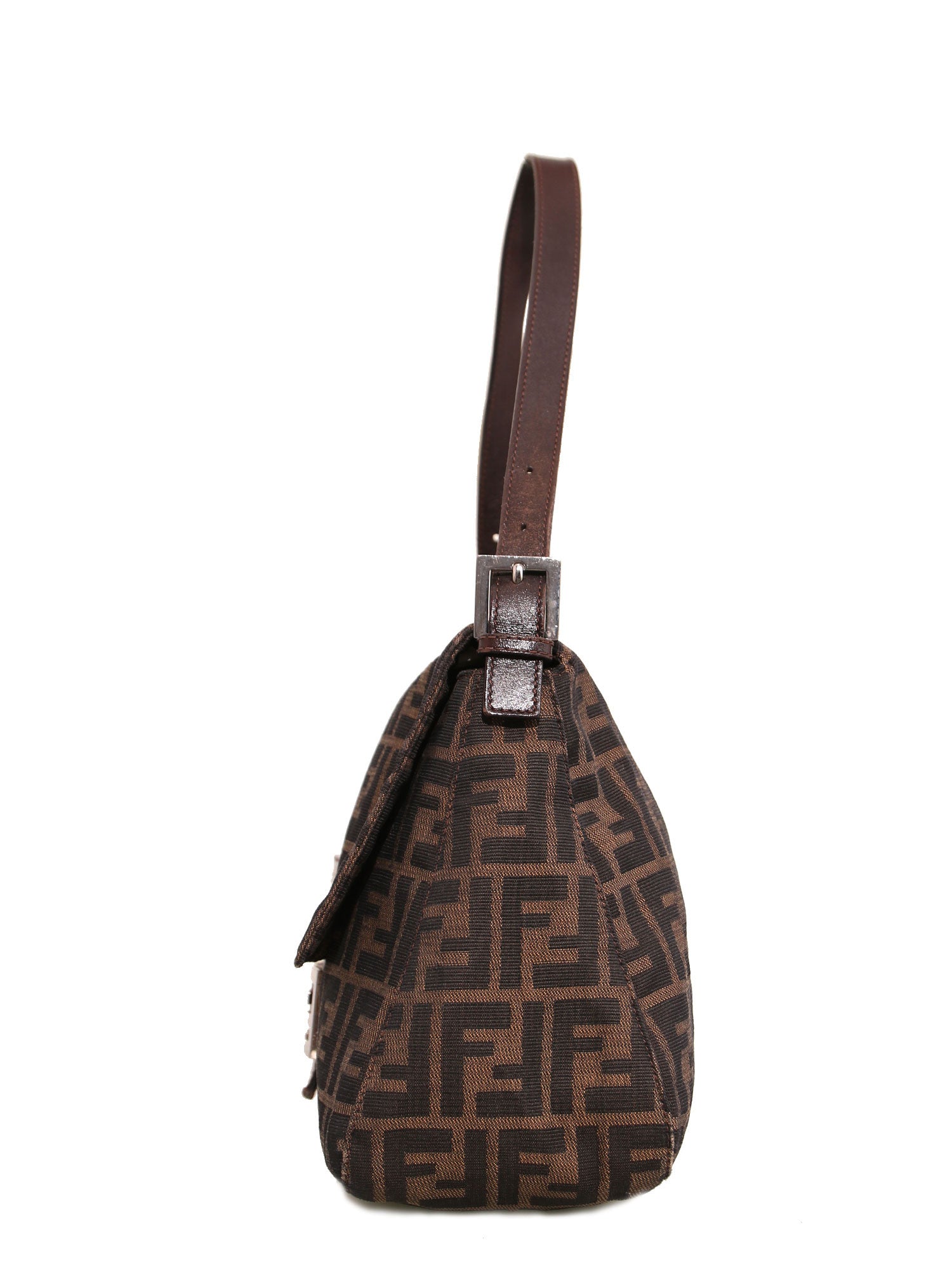 Pre-owned Fendi Zucca Mama Forever Shoulder Bag – Sabrina's Closet