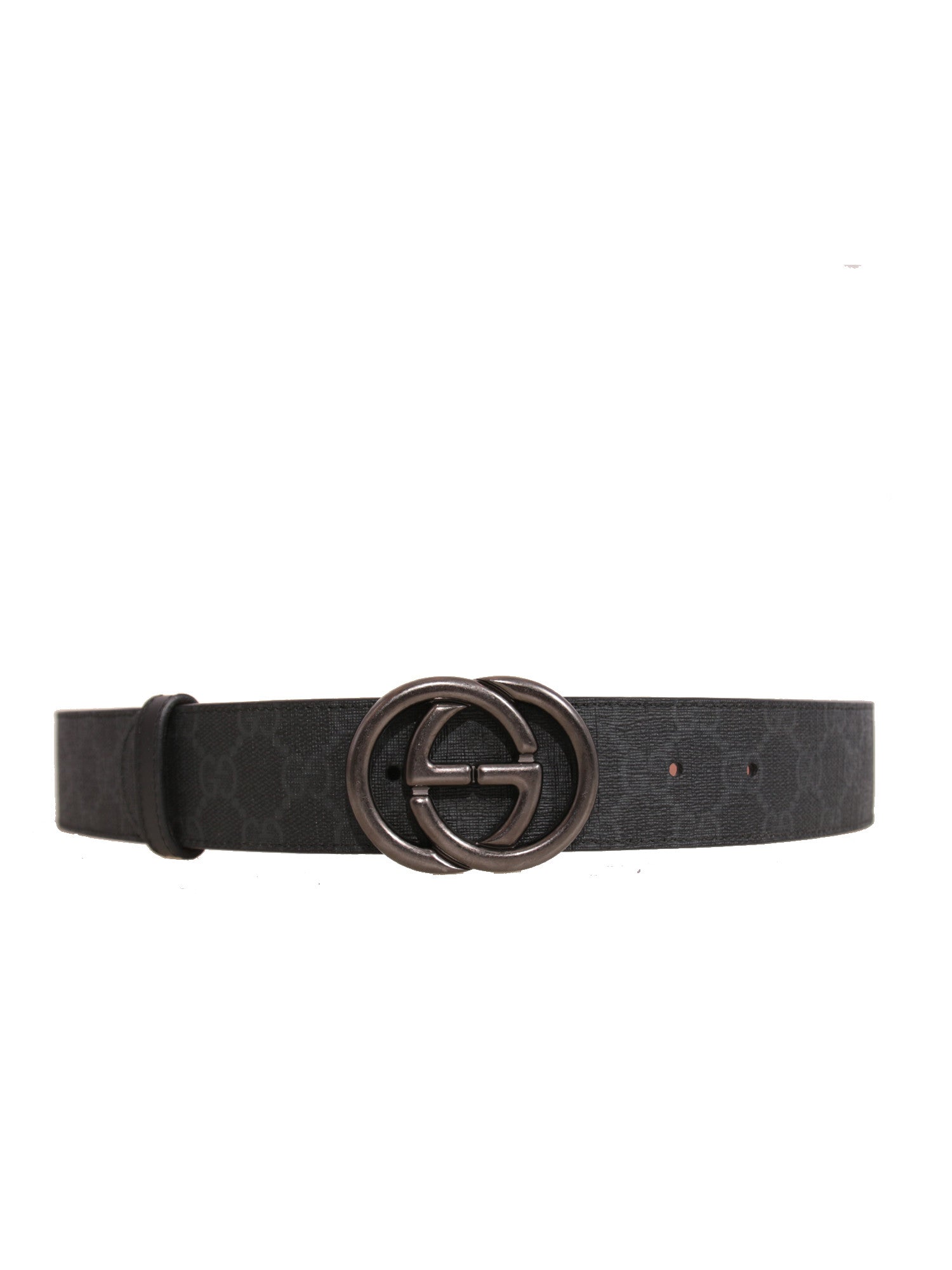 Pre-owned Gucci Supreme Canvas Monogram Belt – Sabrina's Closet