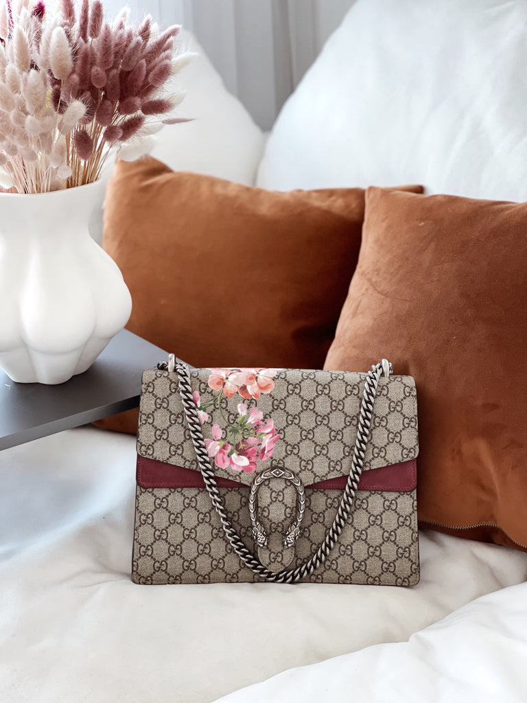 Pre-owned Gucci Dionysus GG Blooms Shoulder Bag – Sabrina's Closet