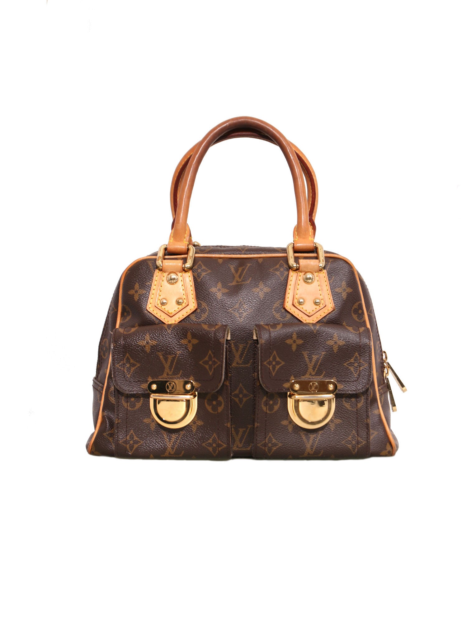 Louis Vuitton Monogram Manhattan PM Top Handle Bag