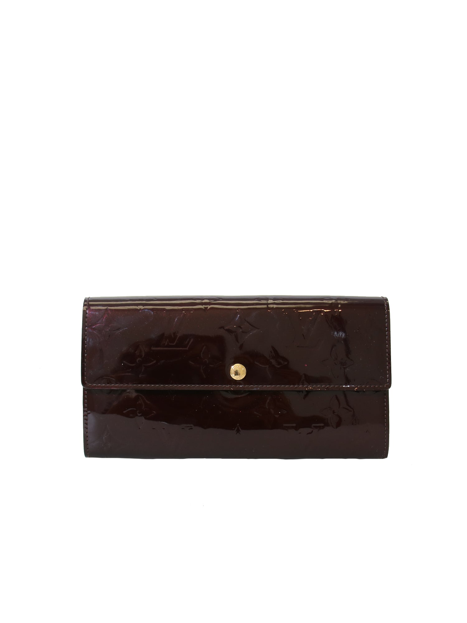 Sarah Vernis Leather Wallet