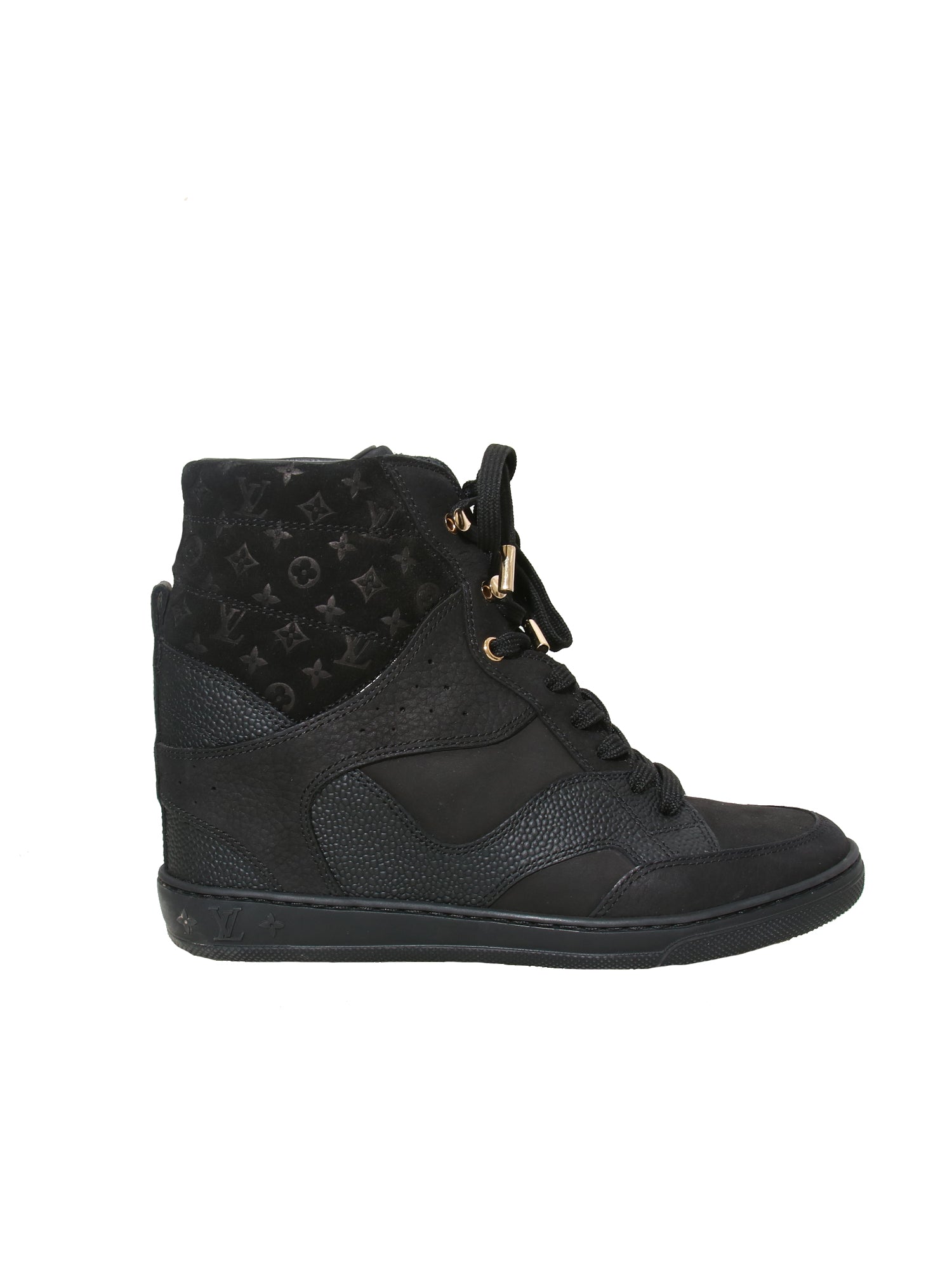 Louis Vuitton Monogram Black Toucan Sneaker 9 – The Closet