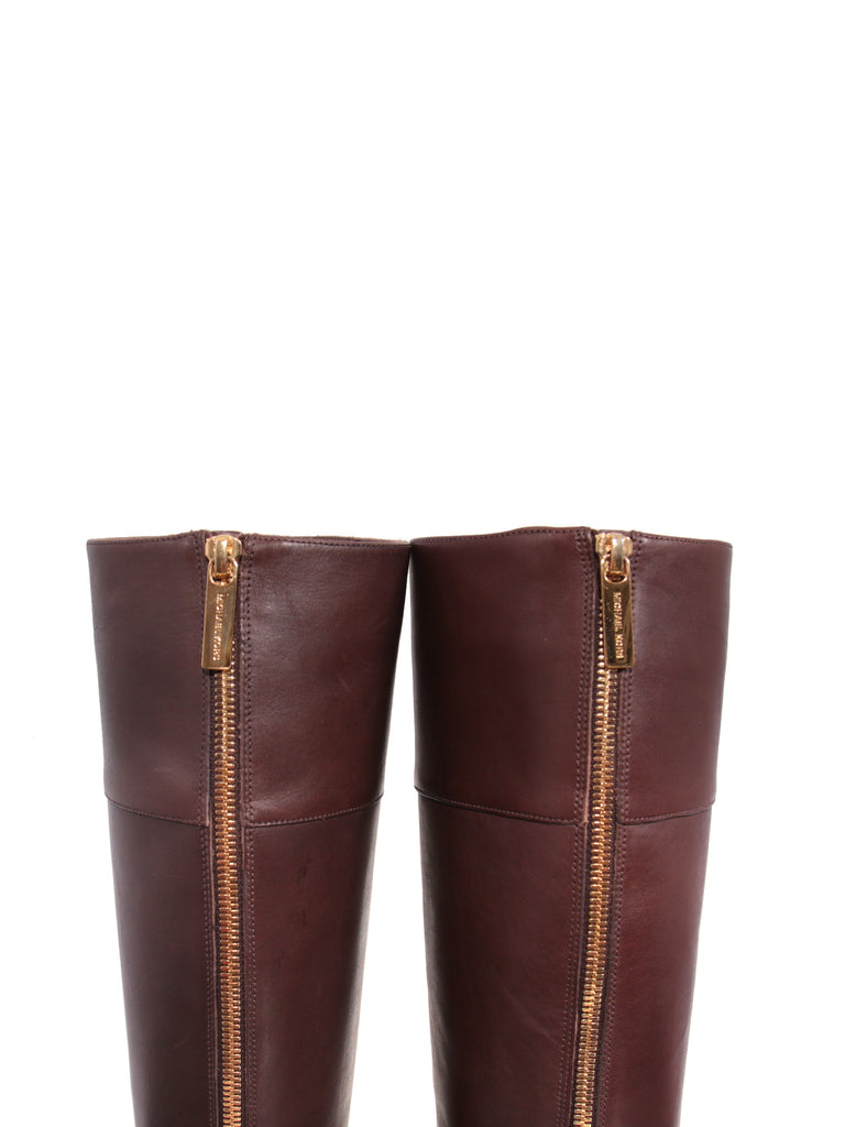 Pre-owned Michael Kors Leather Riding Boots – Sabrina's Closet