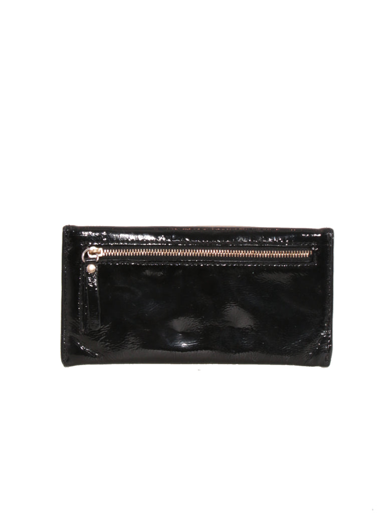 michael kors patent leather wallet