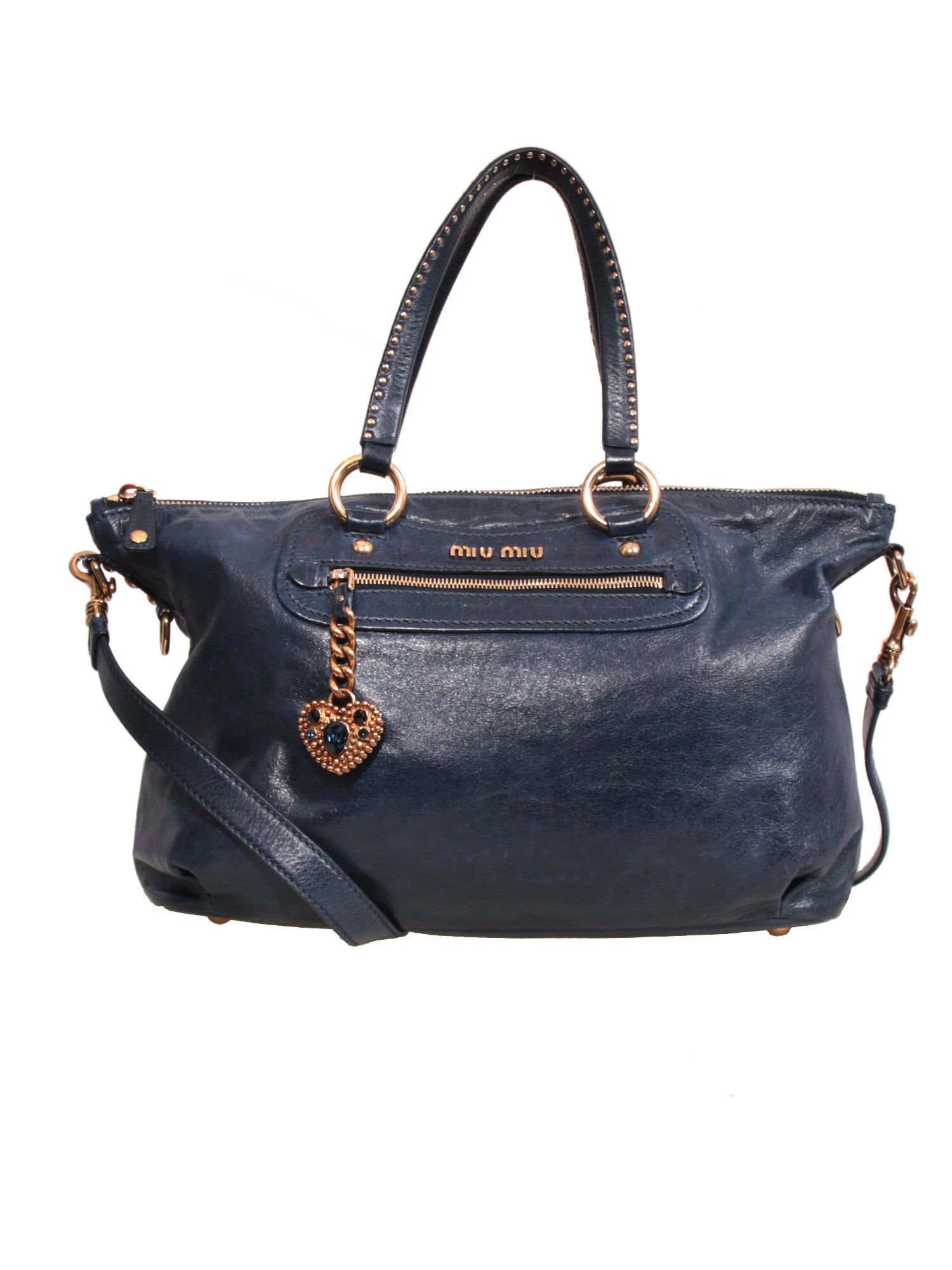 Pre-owned Miu Miu Leather Shoulder Bag – Sabrina's Closet