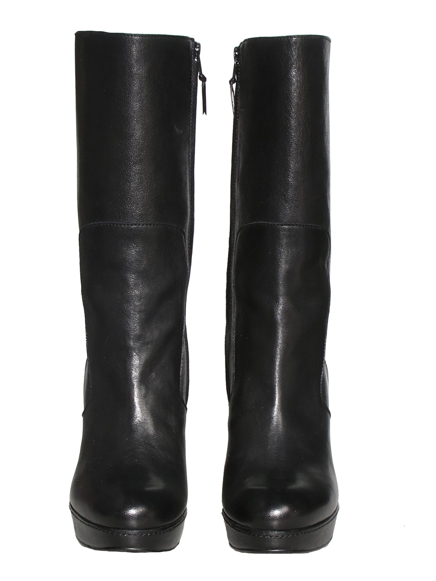 Stuart Weitzman Leather Mid-Calf Boots – Sabrina's Closet