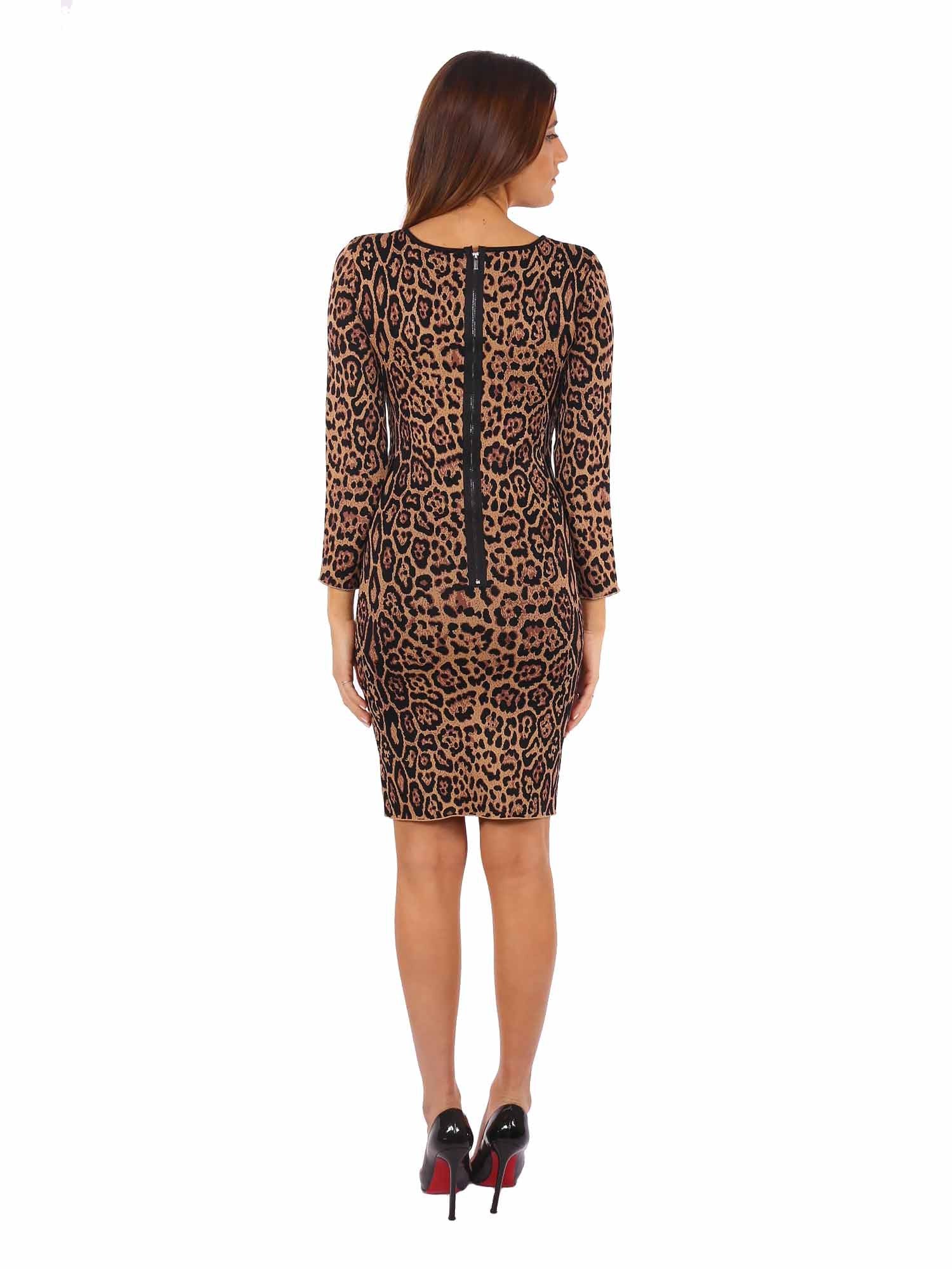 Pre-owned BCBG MaxAzria Sheena French Leopard Dress | Sabrina's Closet