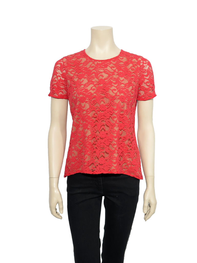 bcbg lace top