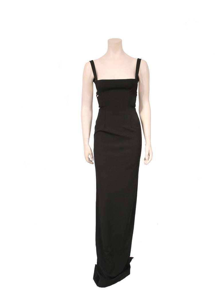 solace london black gown