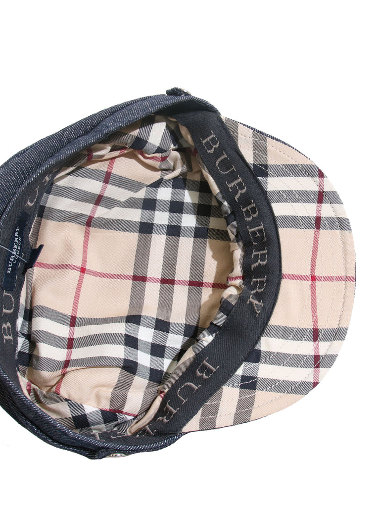 Pre-owned Burberry Denim Newsboy Hat – Sabrina's Closet