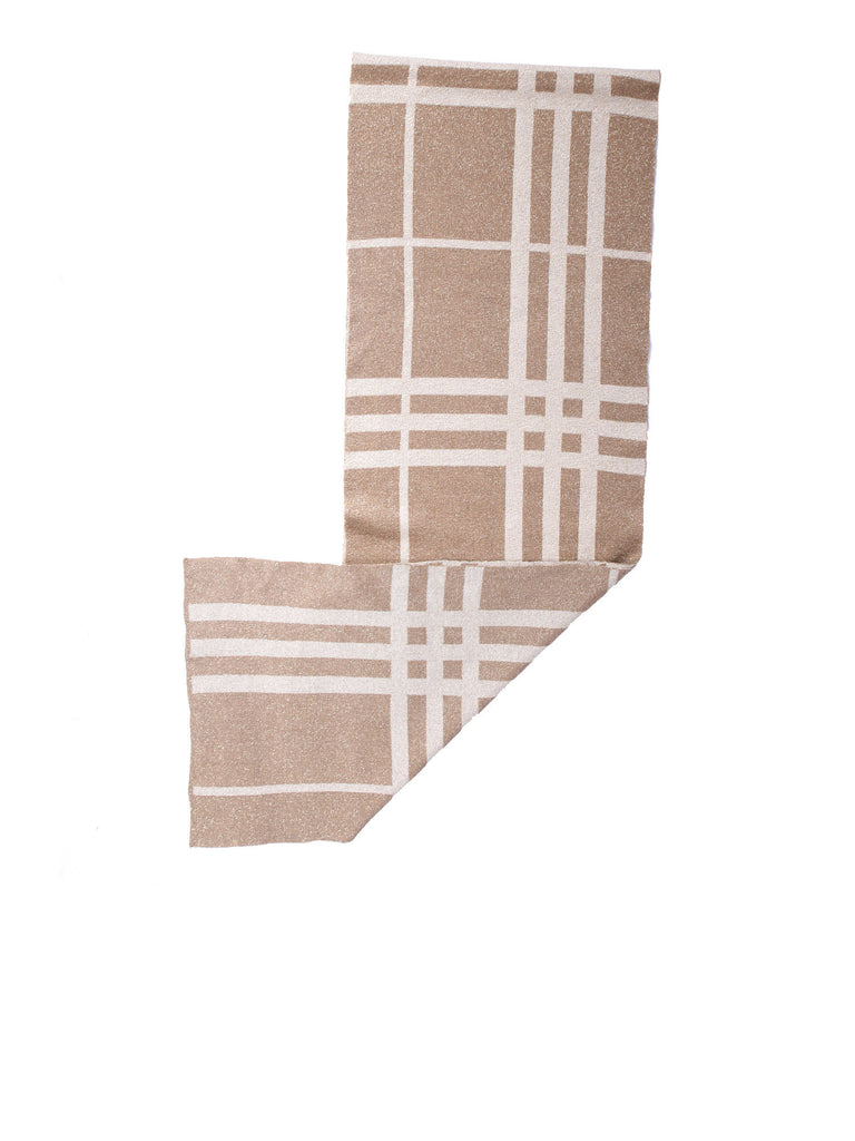 burberry scarf gold