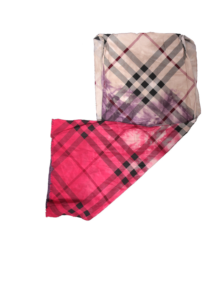 pink burberry tie