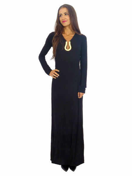 CLASS Roberto Cavalli Stretch-Jersey Gown