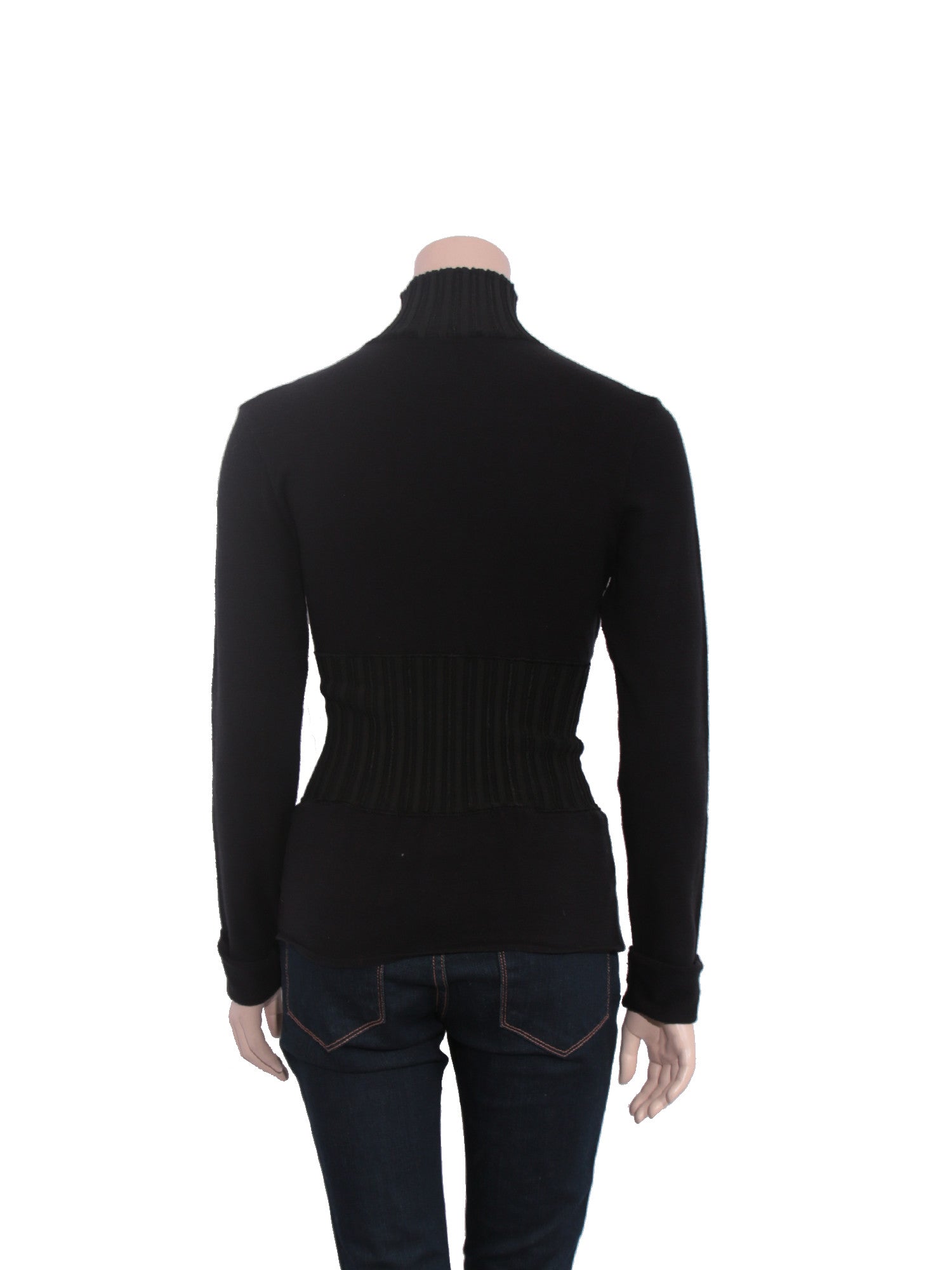 Pre-owned Roberto Cavalli Chain Turtleneck Sweater – Sabrina's Closet