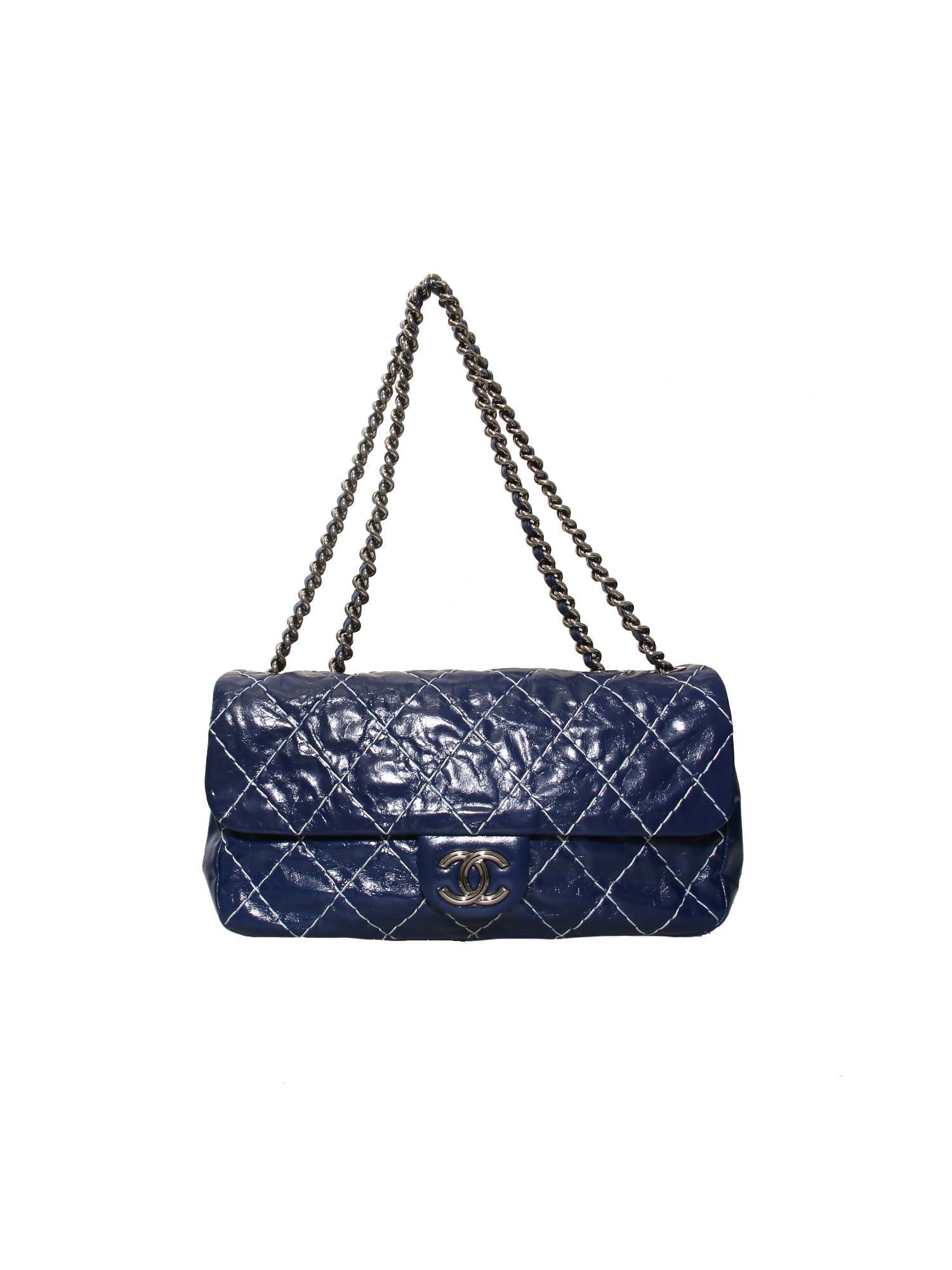 Pre-owned Chanel Double Stitch Flap Bag – Sabrina's Closet
