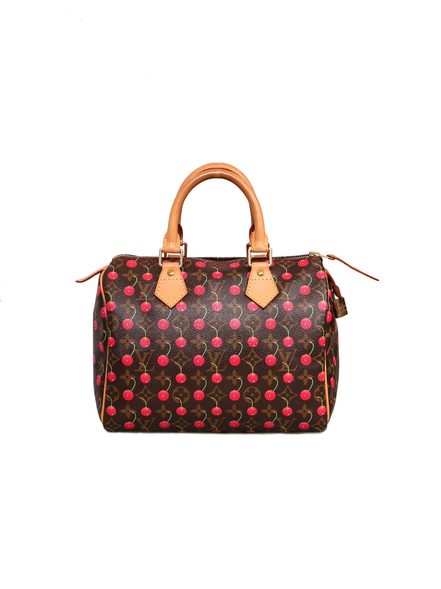 The Changing Room - Louis Vuitton Monogram Cherry Cerise Speedy 25