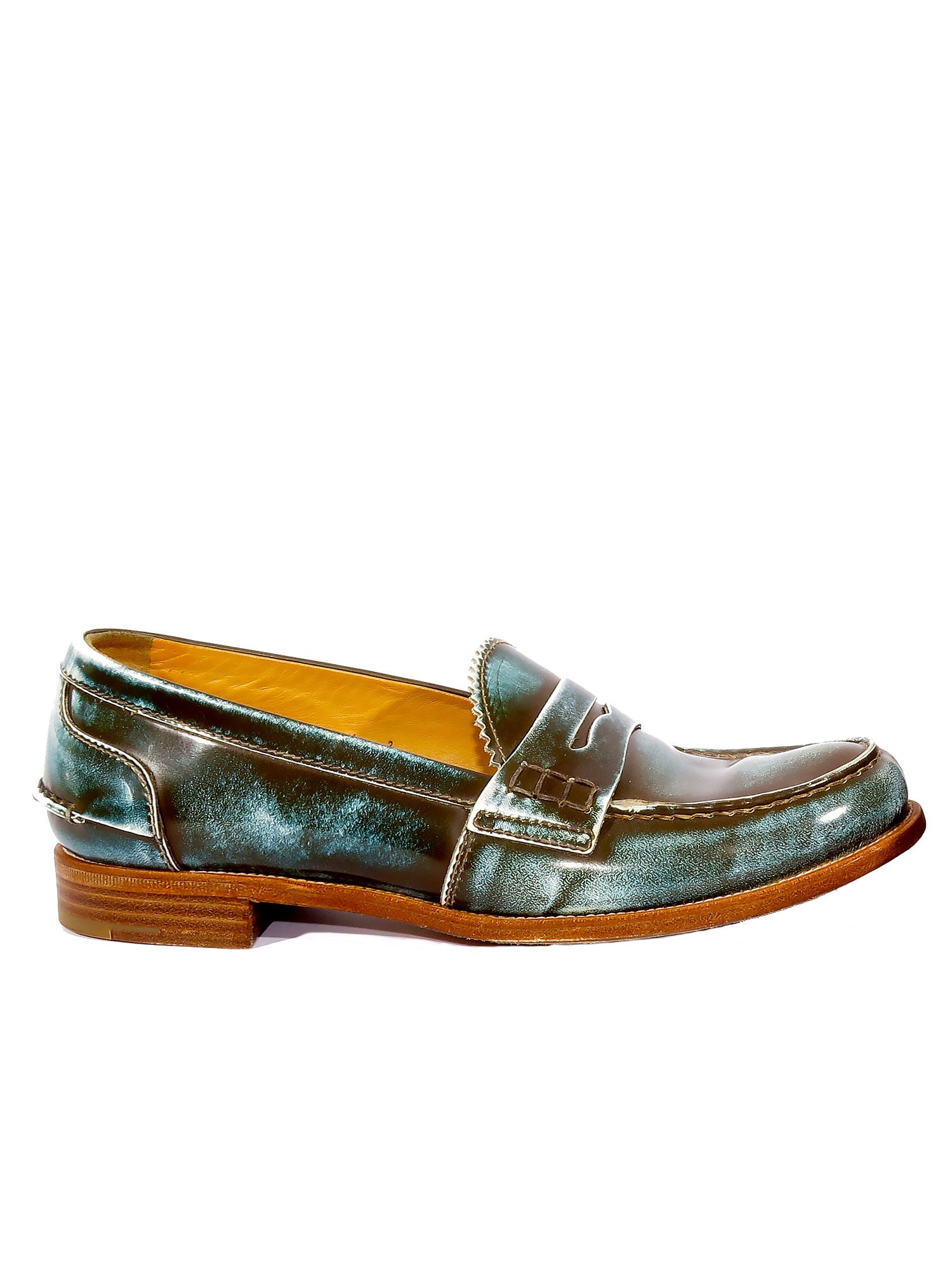 Shop Church's Sally Leather Penny Loafers | Sabrina's Closet