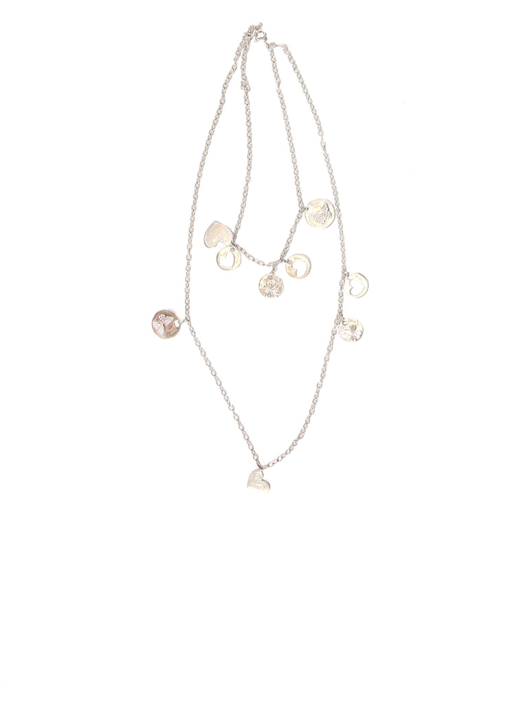 dior charm necklace