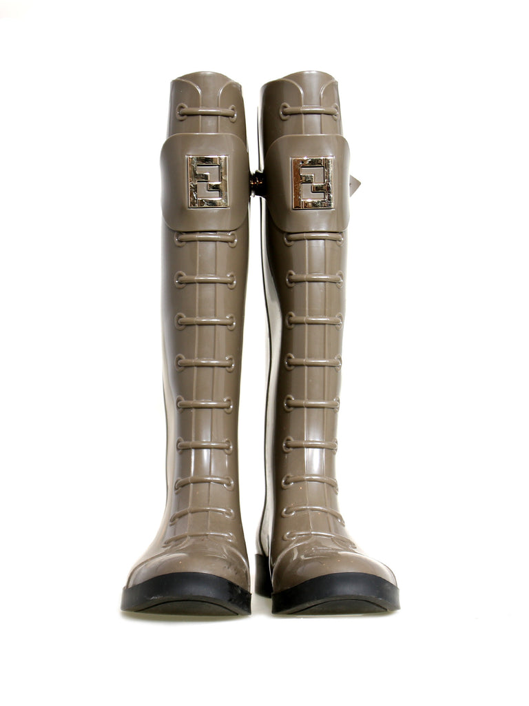 fendi rain boots