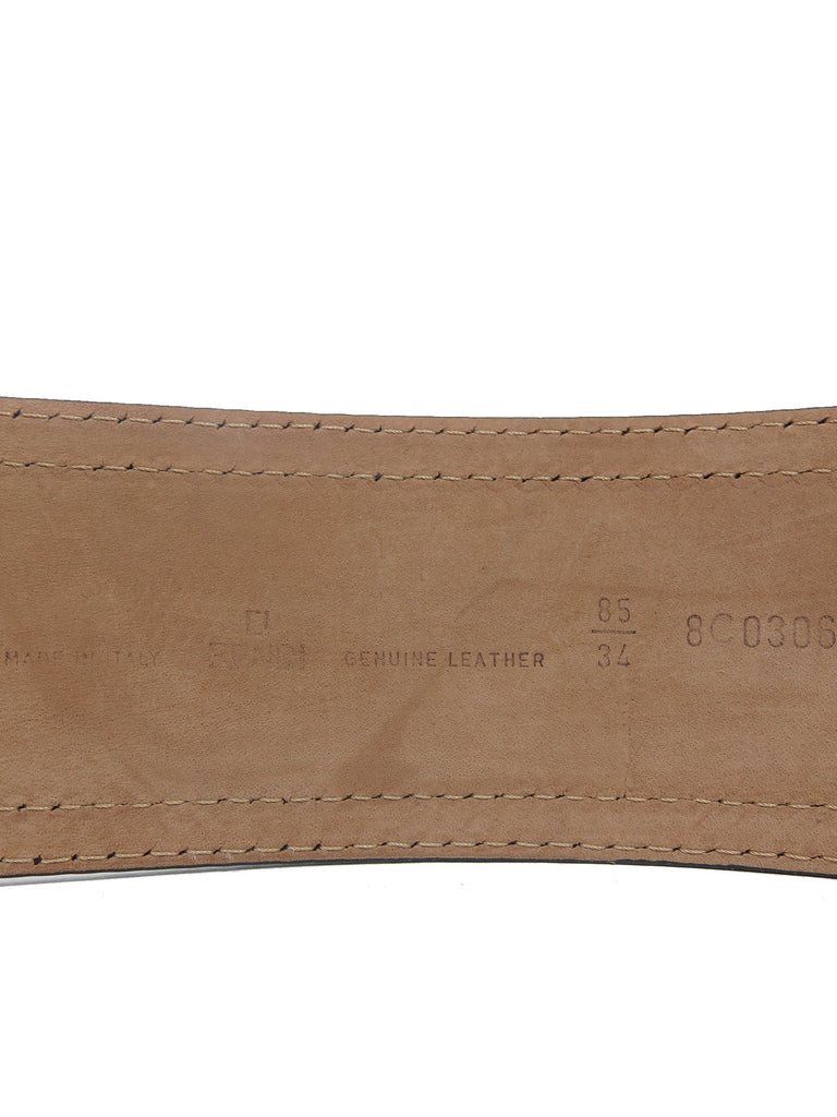 Pre-owned Fendi Metallic Leather Belt – Sabrina's Closet