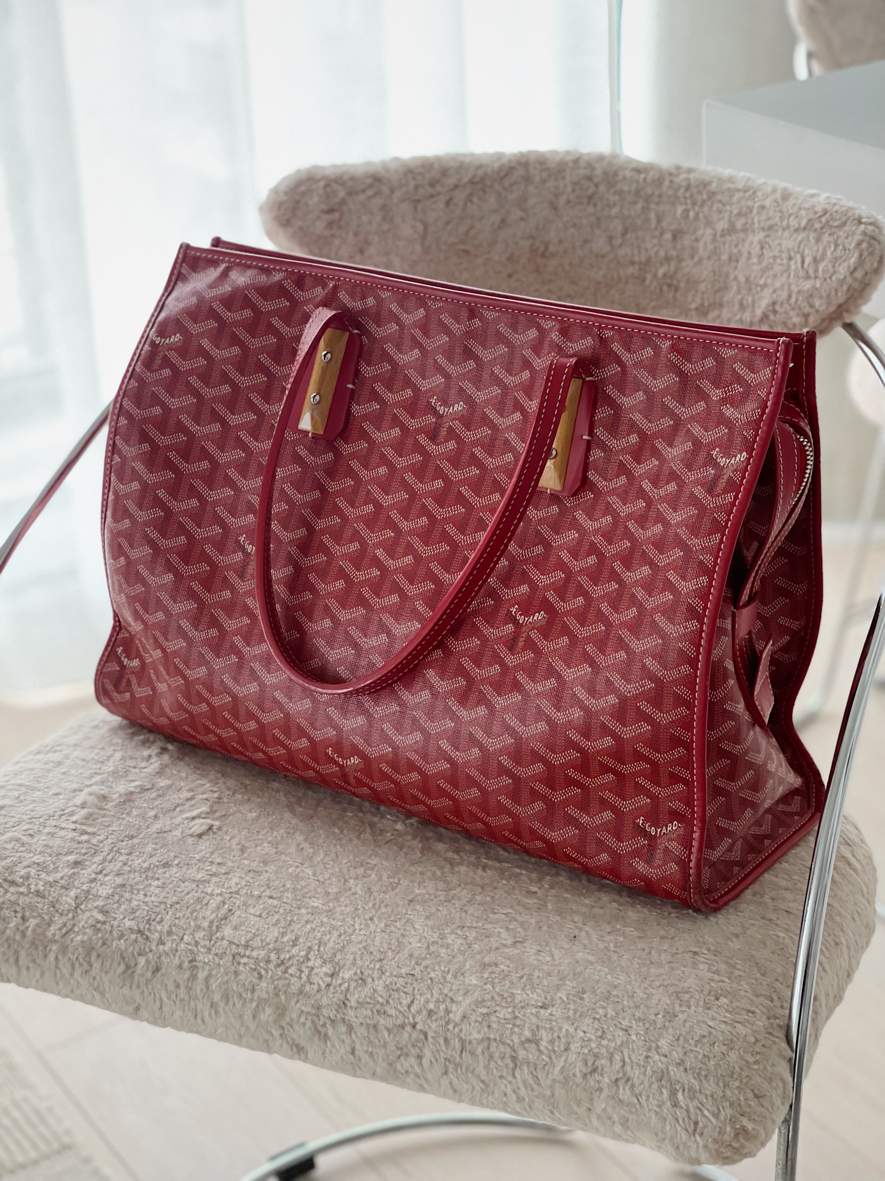 Pre-owned Goyard Goyardine Marquises Tote – Sabrina's Closet