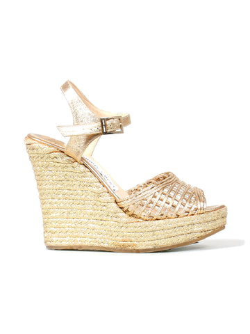 Shop Stuart Weitzman Bow Woven Sandal | Sabrina's Closet