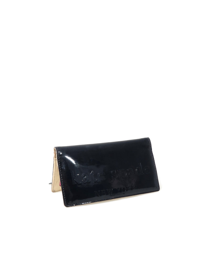 kate spade patent leather wallet