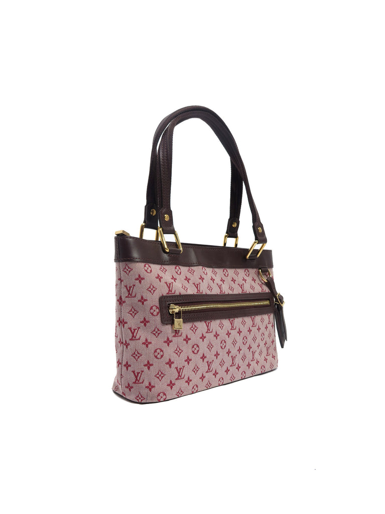 Louis Vuitton Cherry Red Monogram Mini Lin Lucille PM TST Bag