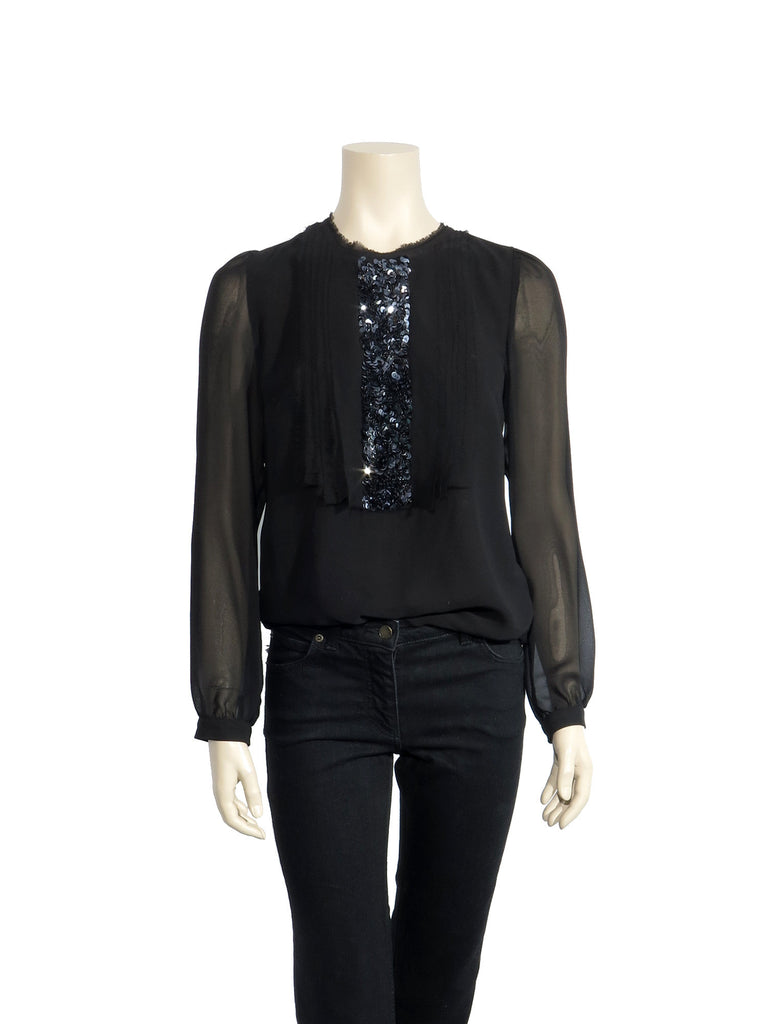 Pre-owned Michael Kors Sequin Top – Sabrina's Closet