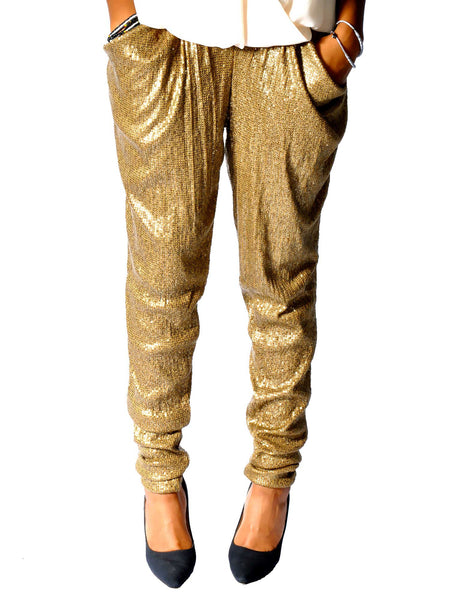 MICHAEL Michael Kors Sequin Harem Pants