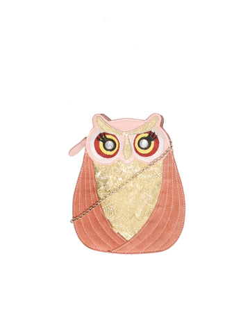 Embellished Owl Bag