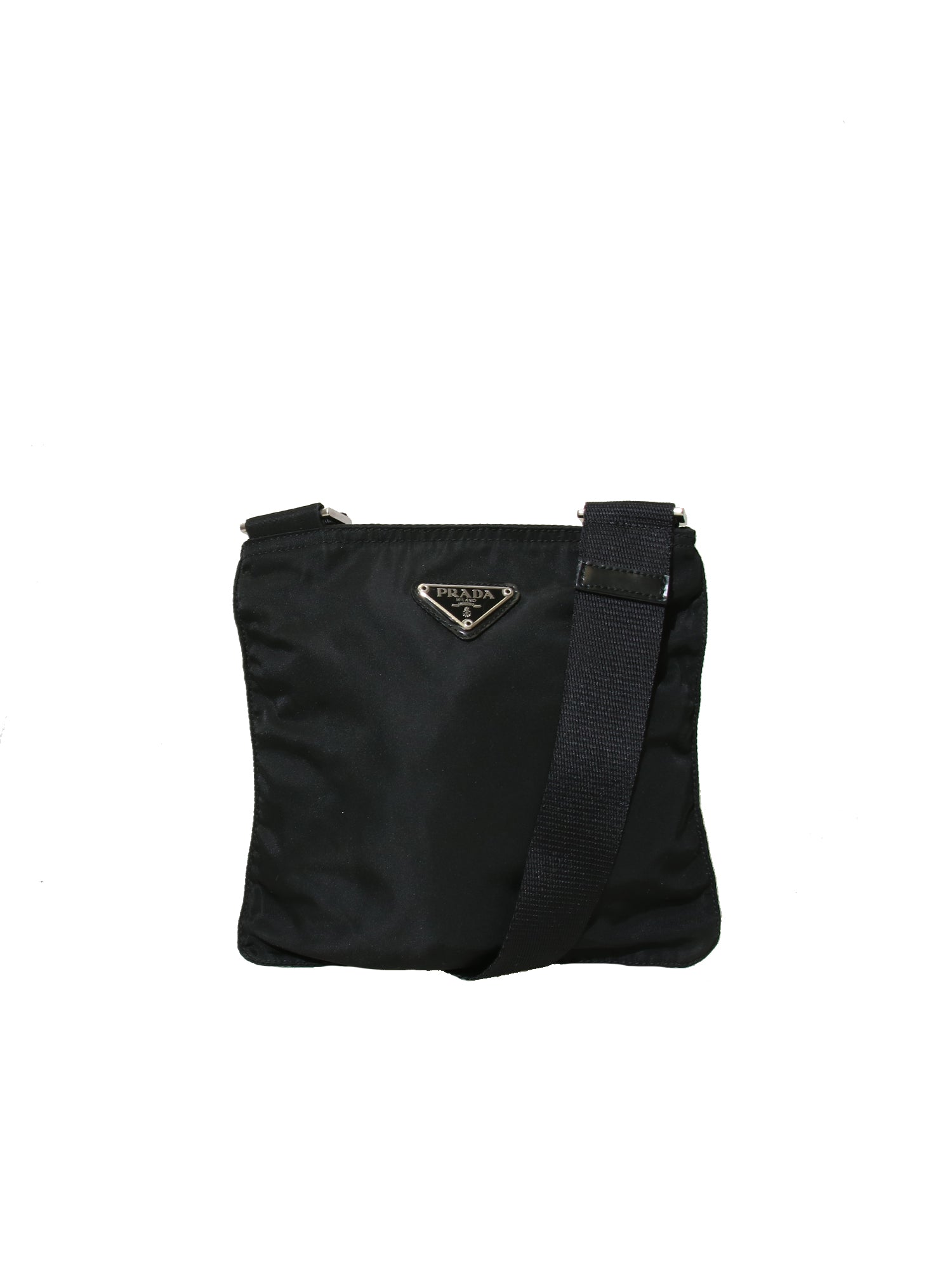 Prada Tessuto Heart Satchel Black Cloth ref.925082 - Joli Closet