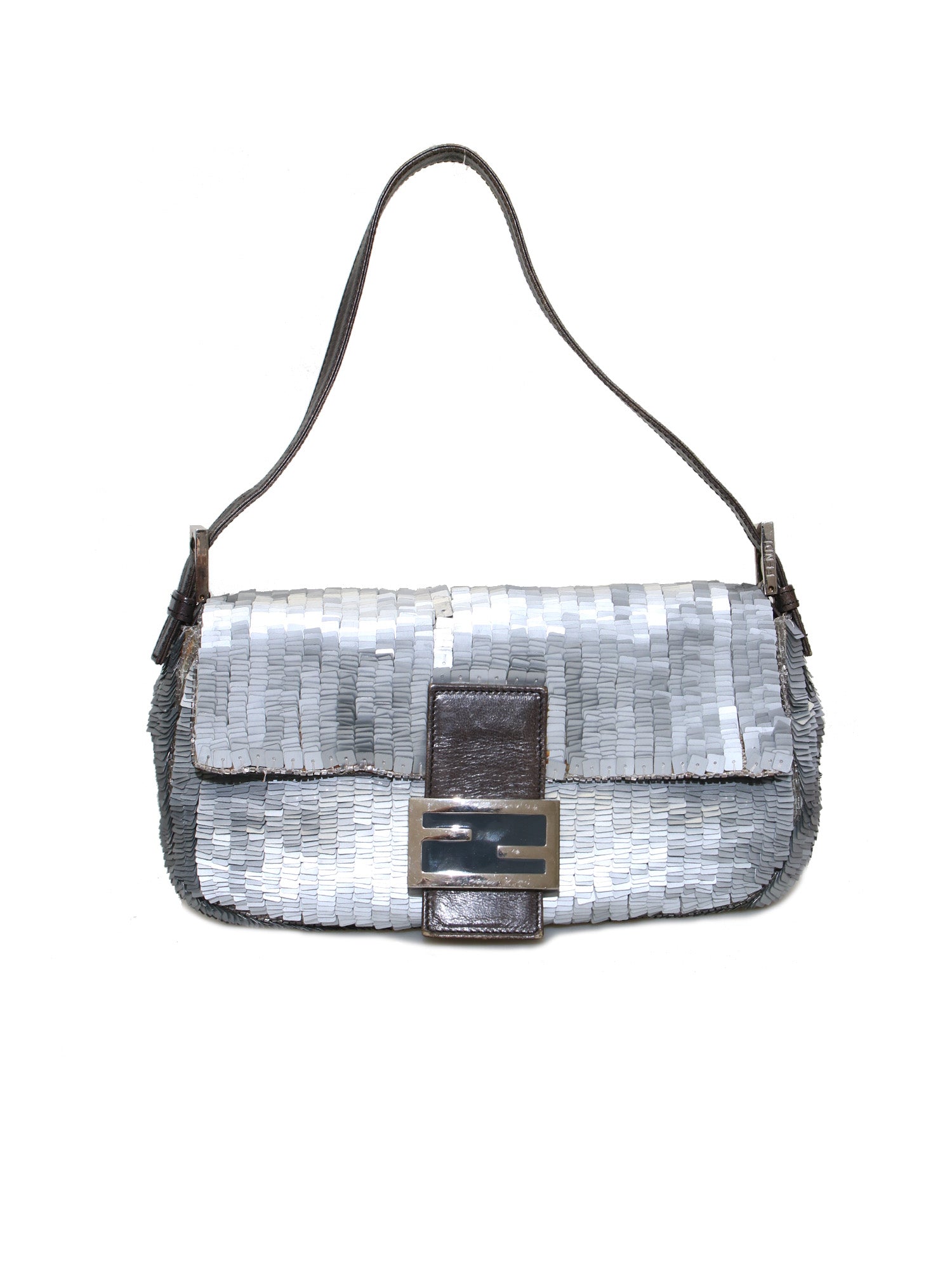 Pre-owned Fendi Sequin Baguette Bag – Sabrina's Closet