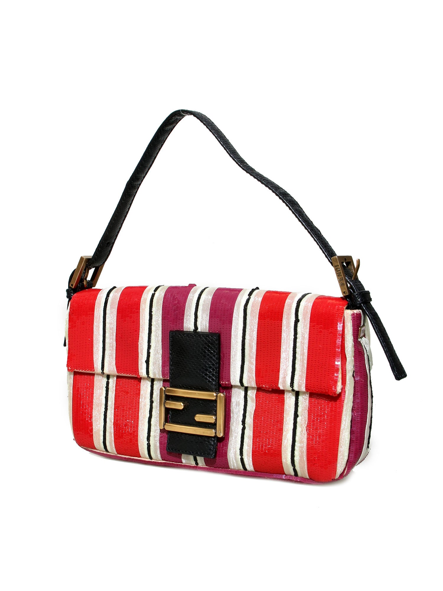 Pre-owned Fendi Vintage Embroidered Beaded Baguette Bag – Sabrina's Closet