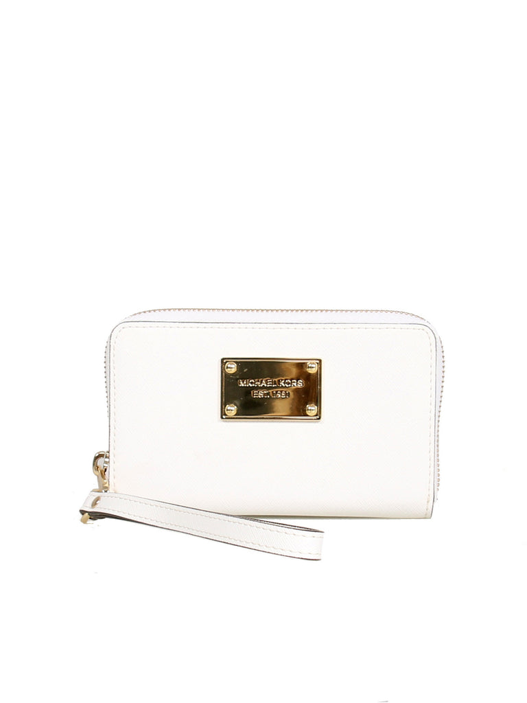 michael kors saffiano wristlet