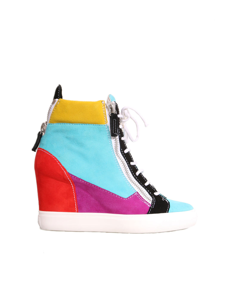 colorful giuseppe sneakers