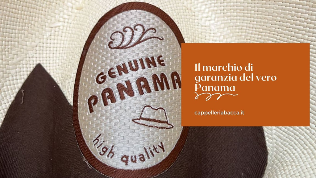 Real Panama hat brand