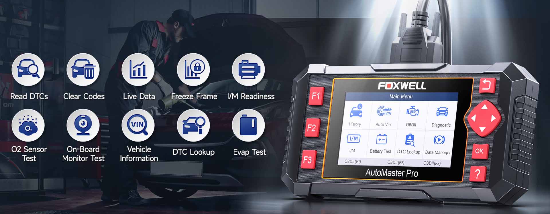 Full OBD II functions