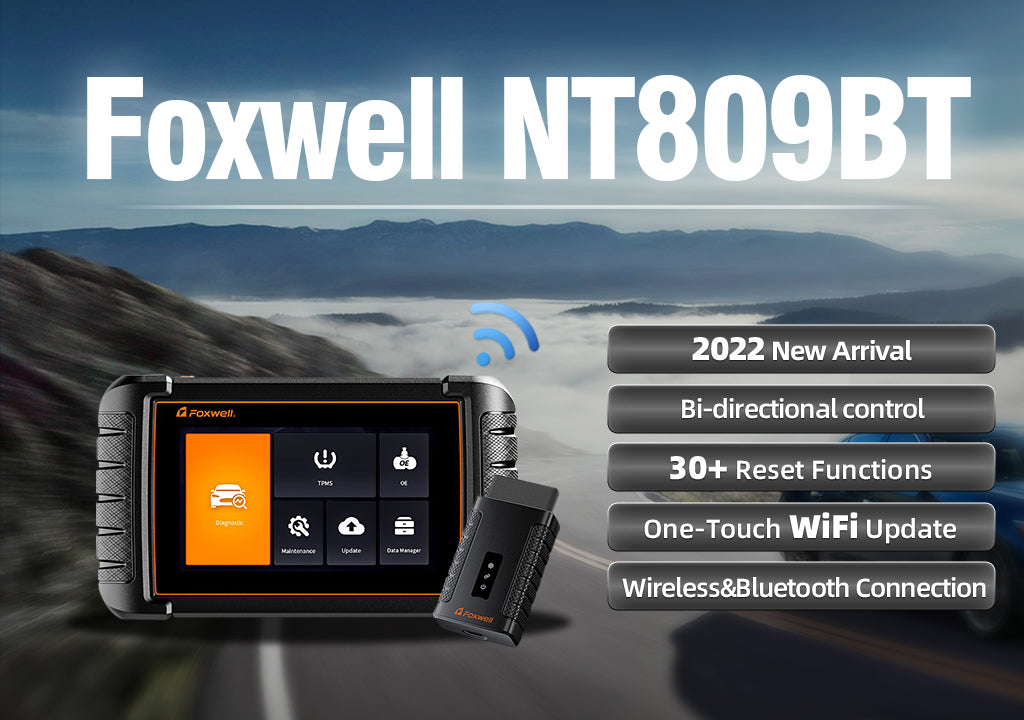 Foxwell NT809BT Features and Benefits