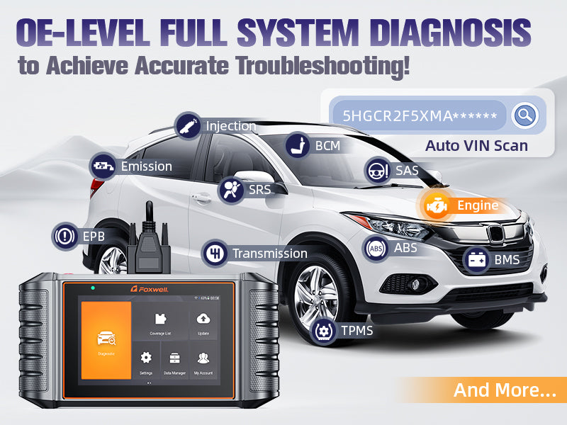 Full System Obd2 Scanner | Foxwell