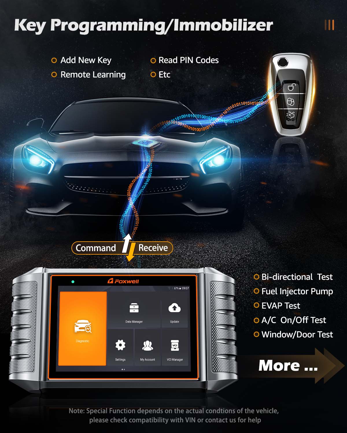 Scanner Connect Car With Bluebooth | Foxwell
