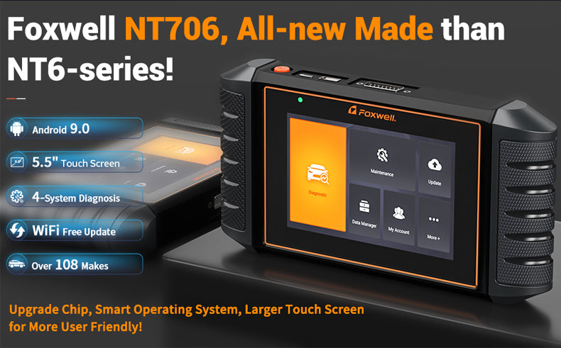 Foxwell NT706 Features and Benefits