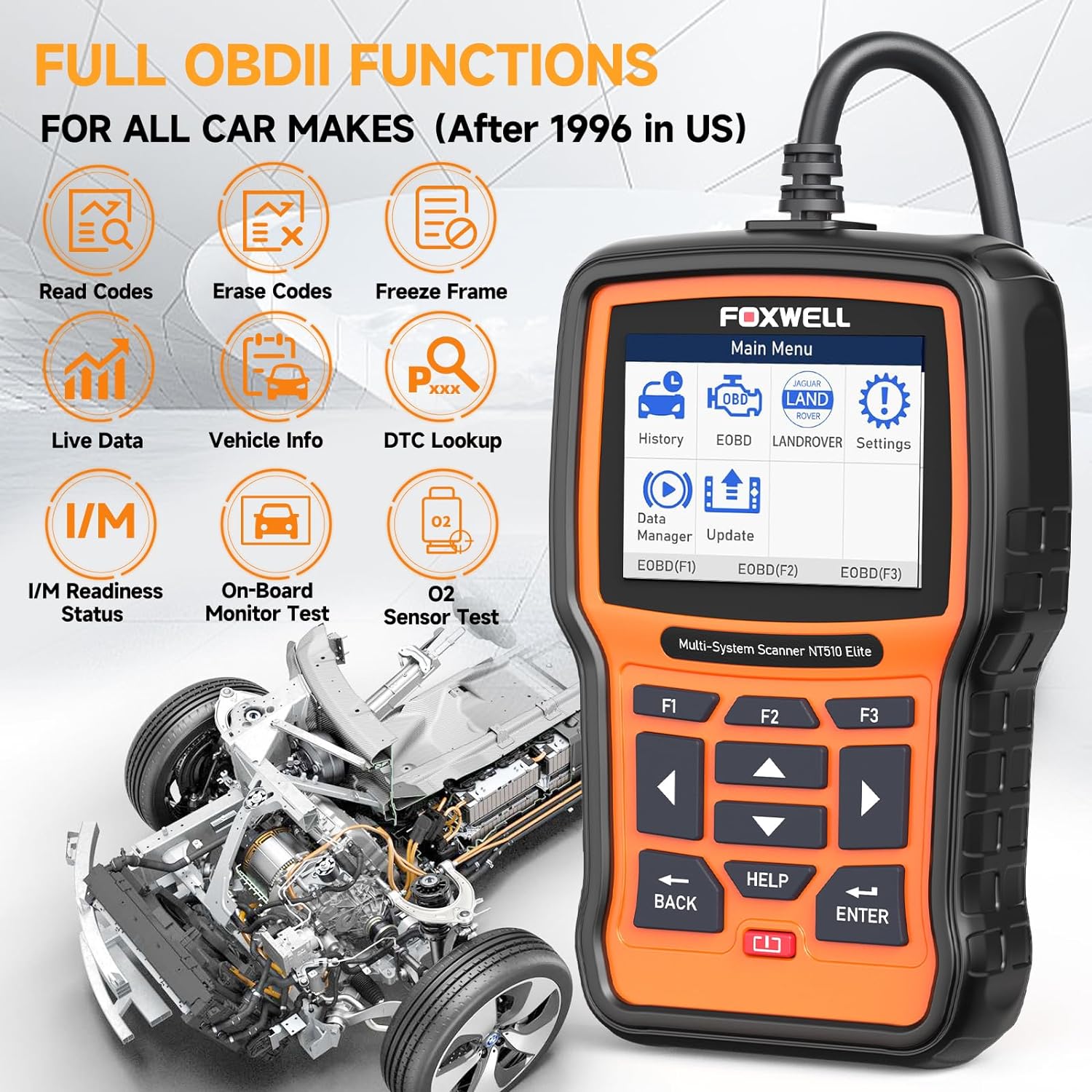 OBD2 Scanner Full Functions | Foxwell