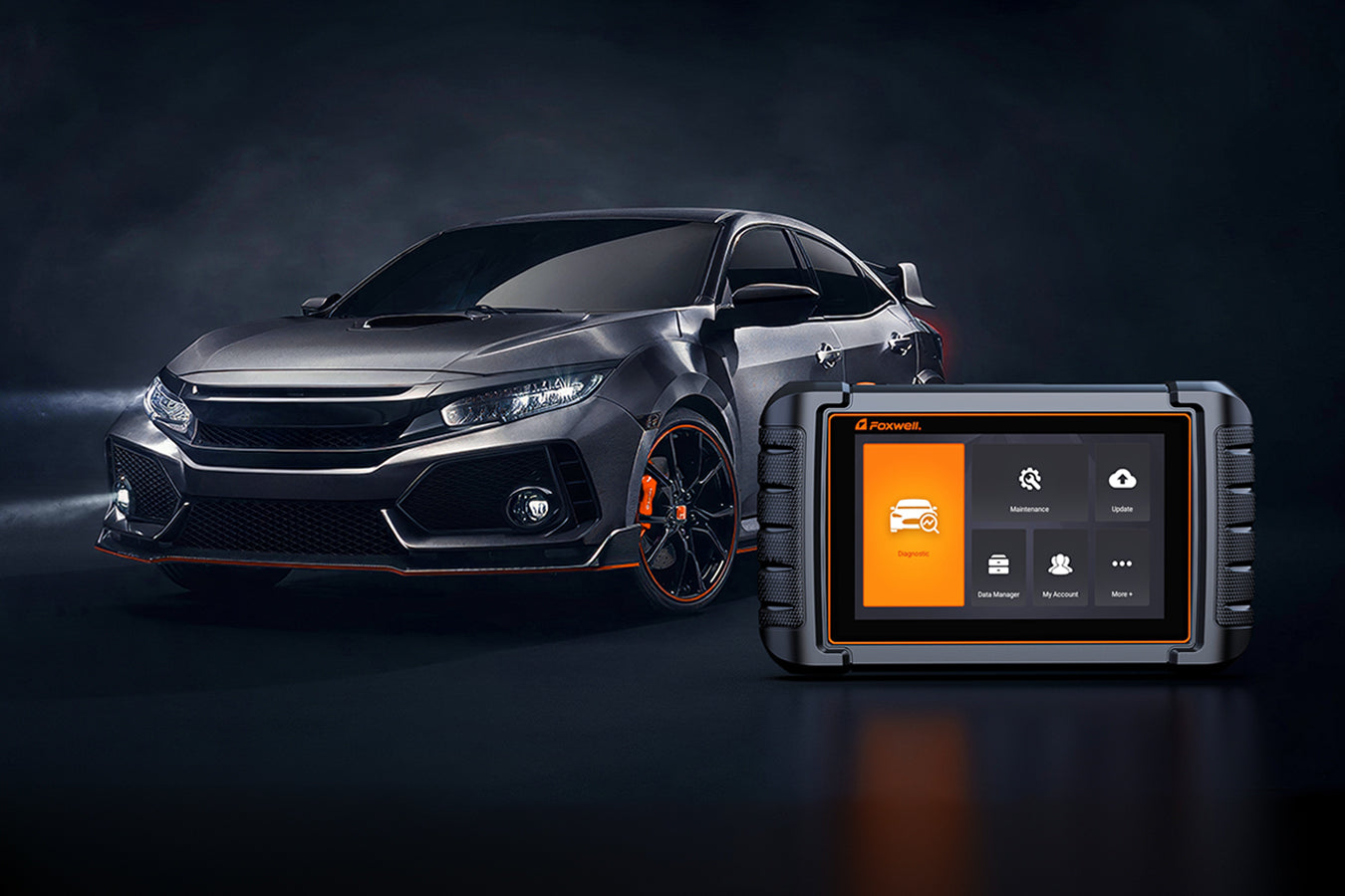 Connect Car with Scanner | Foxwell