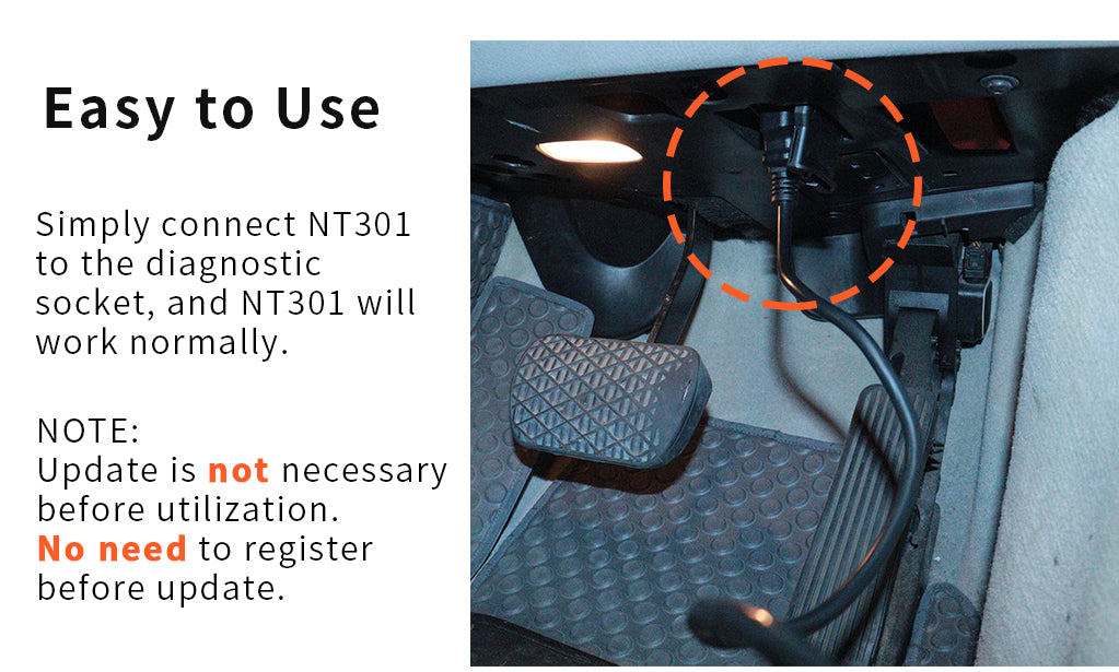 NT301 easy to use